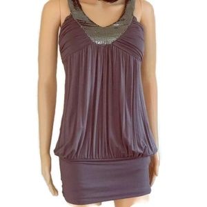 Women’s pullover dress with bling